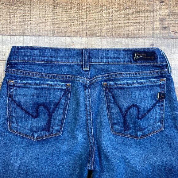 Women's Citizens of Humanity Low Waist Cropped Jeans size 27 - Picture 2 of 7